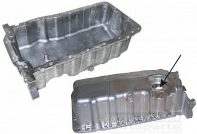 VAN WEZEL 5888071 -  Масляный поддон